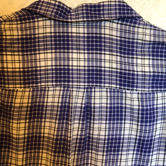 Madewell Plaid Soft Cotton Top - Picture 6 of 7